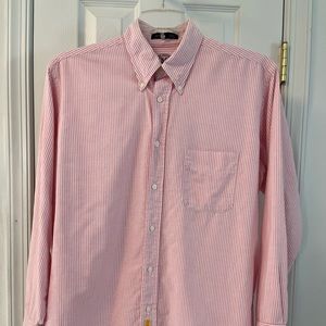 Vintage Men’s Bd Baggies Pinstripe Button Down Sh… - image 1